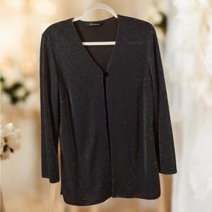 Black Sprarkle Cardigan